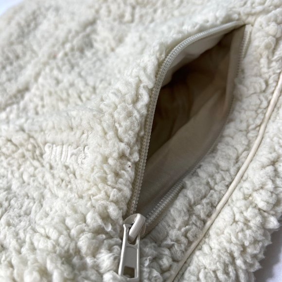 SKIMS Teddy Track Pants High Pile Fleece Bone - Picture 8 of 13